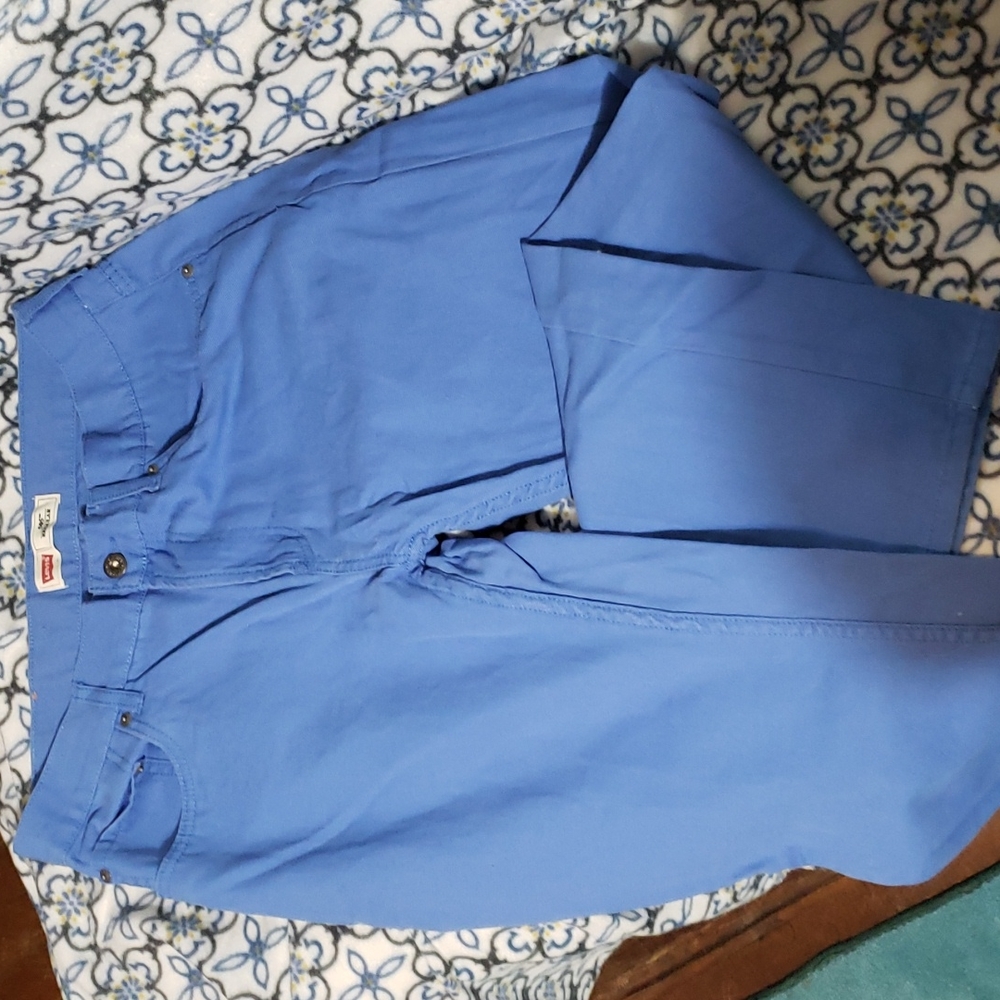 Levis Strauss Blue 505 Regular Mens 30×30 Jeans